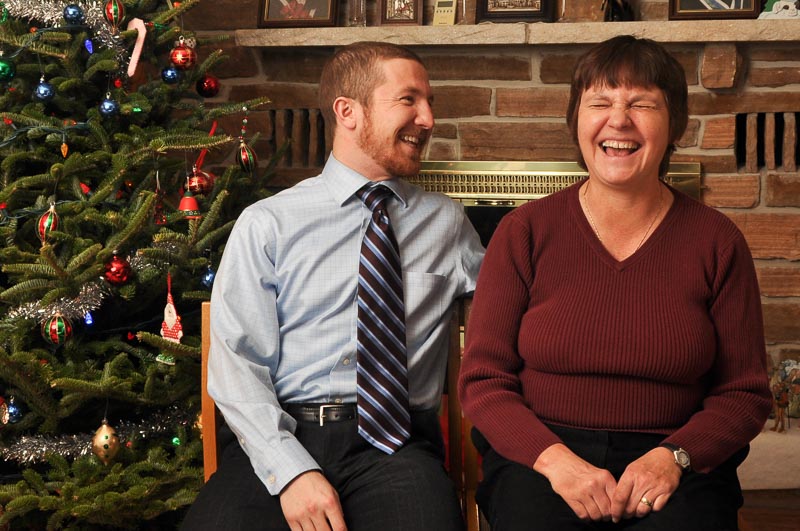 Mom was full of joy, laughter and love.